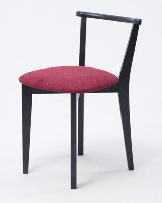Стул ZiP-mebel Стул Франк ПМ чёрный/красный арт. R101733B05