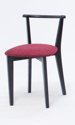 Стул ZiP-mebel Стул Франк ПМ чёрный/красный арт. R101733B05