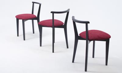 Стул ZiP-mebel Стул Франк ПМ чёрный/красный арт. R101733B05