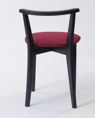 Стул ZiP-mebel Стул Франк ПМ чёрный/красный арт. R101733B05