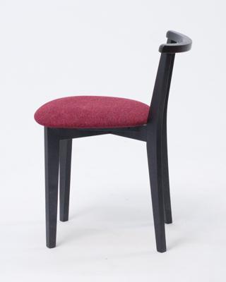 Стул ZiP-mebel Стул Франк ПМ чёрный/красный арт. R101733B05