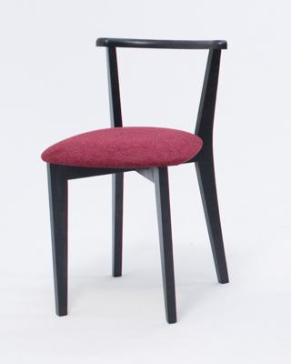 Стул ZiP-mebel Стул Франк ПМ чёрный/красный арт. R101733B05