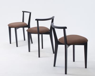 Стул ZiP-mebel Стул Франк ПМ чёрный/коричневый арт. R101732B04