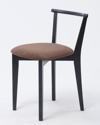 Стул ZiP-mebel Стул Франк ПМ чёрный/коричневый арт. R101732B04