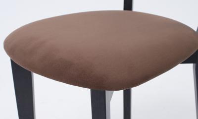 Стул ZiP-mebel Стул Франк ПМ чёрный/коричневый арт. R101732B04
