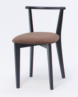 Стул ZiP-mebel Стул Франк ПМ чёрный/коричневый арт. R101732B04