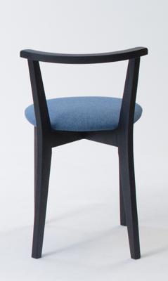 Стул ZiP-mebel Стул Франк ПМ чёрный/синий арт. R101731B03