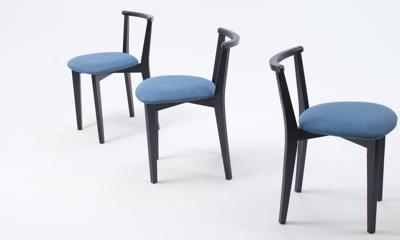 Стул ZiP-mebel Стул Франк ПМ чёрный/синий арт. R101731B03