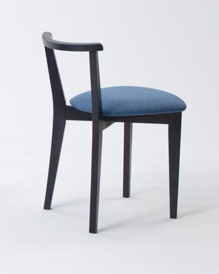 Стул ZiP-mebel Стул Франк ПМ чёрный/синий арт. R101731B03