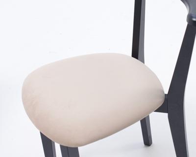 Стул ZiP-mebel Стул Франк ПМ чёрный/бежевый арт. R101730B02