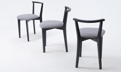 Стул ZiP-mebel Стул Франк ПМ чёрный/серый арт. R101729B01