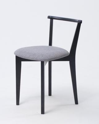Стул ZiP-mebel Стул Франк ПМ чёрный/серый арт. R101729B01