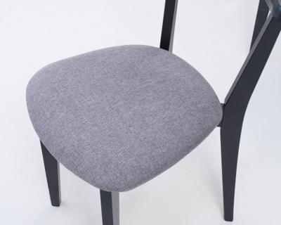 Стул ZiP-mebel Стул Франк ПМ чёрный/серый арт. R101729B01