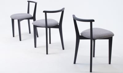 Стул ZiP-mebel Стул Франк ПМ чёрный/серый арт. R101729B01