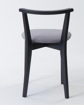 Стул ZiP-mebel Стул Франк ПМ чёрный/серый арт. R101729B01