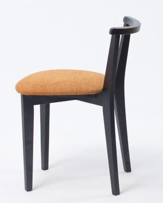 Стул ZiP-mebel Стул Франк ПМ чёрный/карри арт. R101728B09