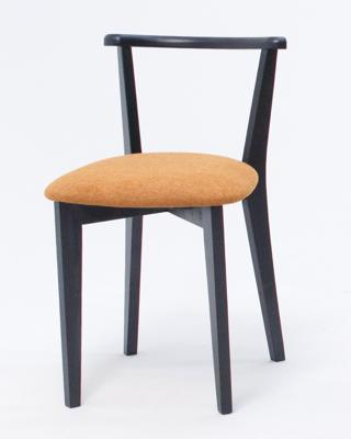 Стул ZiP-mebel Стул Франк ПМ чёрный/карри арт. R101728B09