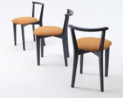 Стул ZiP-mebel Стул Франк ПМ чёрный/карри арт. R101728B09
