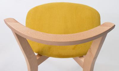 Стул ZiP-mebel Стул Франк ПМ натур/жёлтый арт. R101723N16