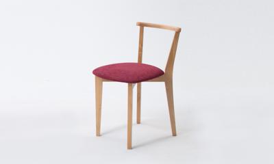 Стул ZiP-mebel Стул Франк ПМ натур/красный арт. R101722N05