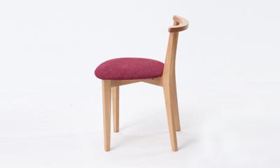 Стул ZiP-mebel Стул Франк ПМ натур/красный арт. R101722N05