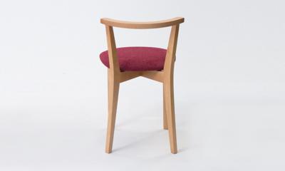 Стул ZiP-mebel Стул Франк ПМ натур/красный арт. R101722N05