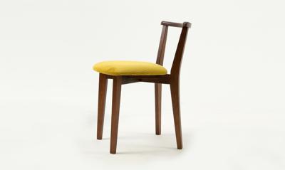 Стул ZiP-mebel Стул Франк ПМ орех/жёлтый арт. R101719W16