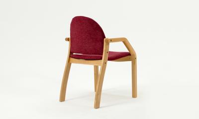 Стул ZiP-mebel Стул-кресло Джуно 2.0 натур/красный арт. Z112823N05
