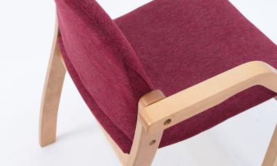 Стул ZiP-mebel Стул-кресло Джуно 2.0 натур/красный арт. Z112823N05