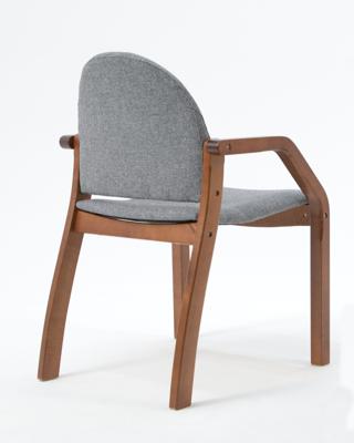 Стул ZiP-mebel Стул-кресло Джуно 2.0 орех/графит арт. Z112822W08