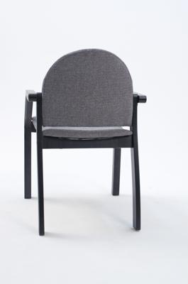 Стул ZiP-mebel Стул-кресло Джуно 2.0 чёрный/графит арт. Z112817B08