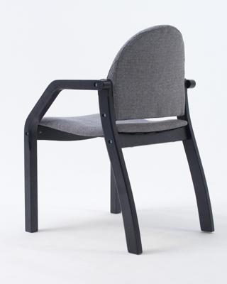 Стул ZiP-mebel Стул-кресло Джуно 2.0 чёрный/графит арт. Z112817B08