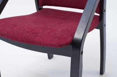 Стул ZiP-mebel Стул-кресло Джуно 2.0 чёрный/красный арт. Z112813B05