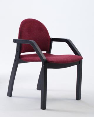 Стул ZiP-mebel Стул-кресло Джуно 2.0 чёрный/красный арт. Z112813B05