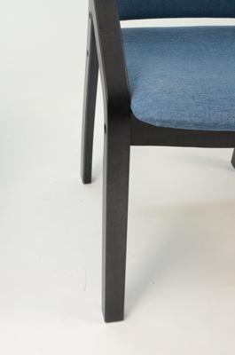 Стул ZiP-mebel Стул-кресло Джуно 2.0 чёрный/синий арт. Z112812B03