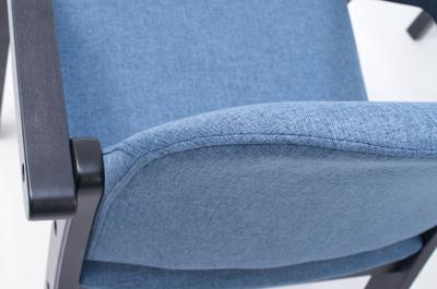 Стул ZiP-mebel Стул-кресло Джуно 2.0 чёрный/синий арт. Z112812B03