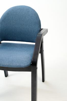 Стул ZiP-mebel Стул-кресло Джуно 2.0 чёрный/синий арт. Z112812B03