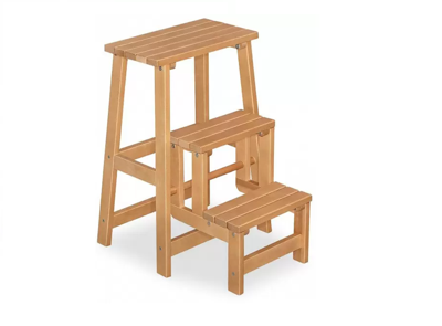 Стул-лестница ZiP-mebel Табурет-стремянка Марк, бук арт. A111640NUN