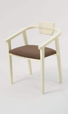 Стул ZiP-mebel Стул-кресло Челси ПМ слоновая кость коричневый арт. Z011849S04