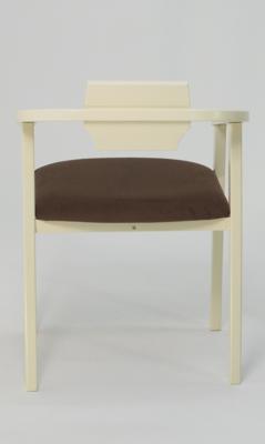 Стул ZiP-mebel Стул-кресло Челси ПМ слоновая кость коричневый арт. Z011849S04