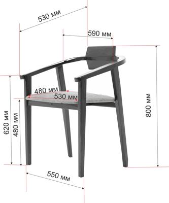 Стул ZiP-mebel Стул-кресло Челси ПМ слоновая кость синий арт. Z011849S03