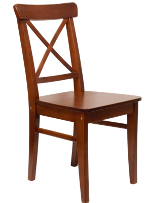 Стол ZiP-mebel Стол Сканди К 90 орех/слоновая кость со стульями Ингольф орех арт. F004111WUSX2R100742W00