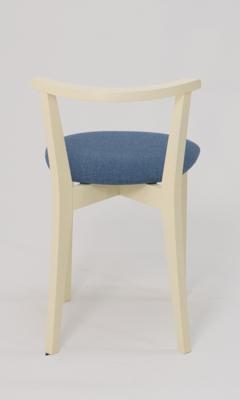 Стул ZiP-mebel Стул Франк слоновая кость синий арт. R101709S03