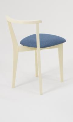 Стул ZiP-mebel Стул Франк слоновая кость синий арт. R101709S03