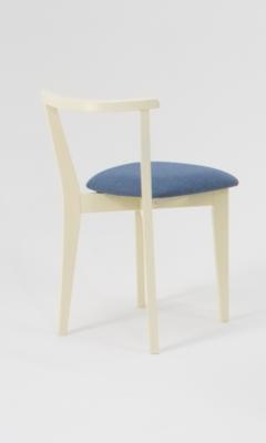 Стул ZiP-mebel Стул Франк слоновая кость синий арт. R101709S03