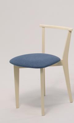 Стул ZiP-mebel Стул Франк слоновая кость синий арт. R101709S03