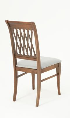 Стул ZiP-mebel Стул Рич, Орех/Серый арт. R001400W01
