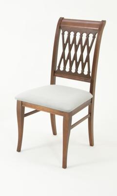 Стул ZiP-mebel Стул Рич, Орех/Серый арт. R001400W01
