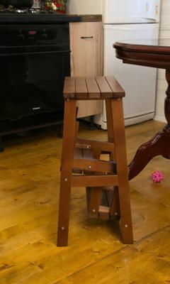 Стул-лестница ZiP-mebel Табурет-стремянка Марк, Орех арт. A111641W00