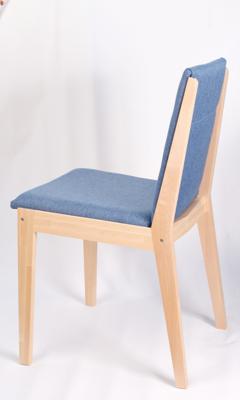 Стул ZiP-mebel Стул Твит, Натуральное дерево/Синий арт. R102603N03